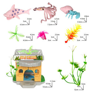 2025 nouveauté multi-scène pierre grotte <span class=keywords><strong>maison</strong></span> animaux marins extensible Micro Animal <span class=keywords><strong>monde</strong></span> Figure sable Table pour enfants jouer cadeau - Product Image 4