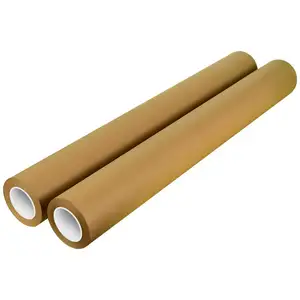 Waterproof 40gsm 45gsm Biodegradable Car Spray Automotive Painting Covering Auto Protective Kraft Paper Masking Film