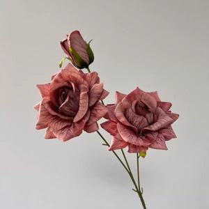 Mur de fleurs artificielles cascade aux couleurs d'automne, décoration de mariage réutilisable, décoration intérieure en tissu métallique haute simulation - Product Image 4