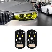 Liwiny pour phares de gamme basse Série 5 (18-20) G30 G38, source de lumière diurne LED Angel Eye jaune