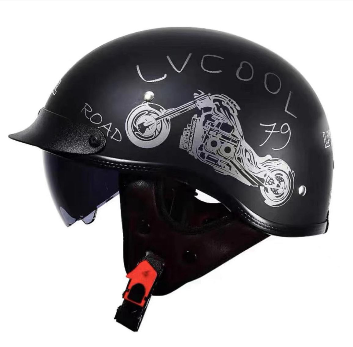 LV112 Matte Black Harley