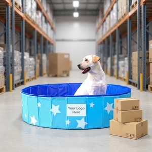 Piscina Plegable <span class=keywords><strong>para</strong></span> <span class=keywords><strong>Perros</strong></span>, Piscina Portátil de PVC <span class=keywords><strong>para</strong></span> Mascotas, Piscina Plegable No Inflable <span class=keywords><strong>para</strong></span> <span class=keywords><strong>Perros</strong></span> Grandes, Venta al por Mayor de Fábrica OEM/ODM - Product Image 6