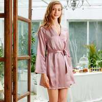 Robes en soie chinoise personnalisées pour femmes 19/22, Mini-Robe en soie Momme pour femmes