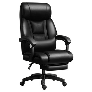 Office <b>Chair</b> D720 Ergonomic Height Adjustable Swivel Flip Armrest Black Leather Desk <b>Chair</b> For Home Office <b>Study</b> Room - Product Image 5
