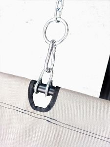 Hamaca <span class=keywords><strong>de</strong></span> <span class=keywords><strong>Lona</strong></span> para Acampar al Aire Libre <span class=keywords><strong>y</strong></span> para Colgar, Hamaca <span class=keywords><strong>de</strong></span> Algodón a Rayas con Soporte, Hamaca con Soporte <span class=keywords><strong>de</strong></span> <span class=keywords><strong>Madera</strong></span> - Product Image 3