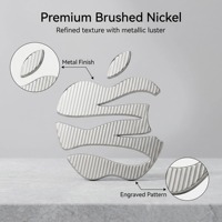 Customized Nickel Metal Tags for Consumer Electronics - Durable Scratch-Resistant Stickers