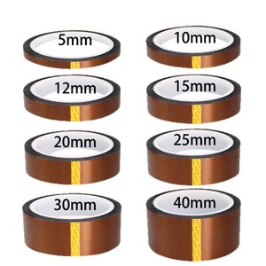 Polyimide Gold Finger High Temperature Adhesive Tape 0.05mm Solderable Residue Free Battery Insulation For Electronics - Product Image 2