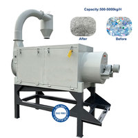 Ligne de lavage et séchage automatique Weiyuan haute capacité pour recyclage de plastique PP/PE/ABS/PS, 3000 kg/h, moteur multifonctionnel 11 kW