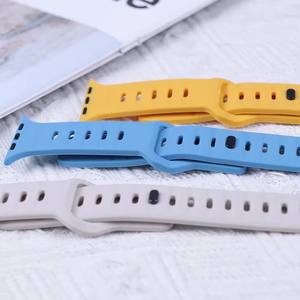 Cinturini per orologi in Silicone morbido per <span class=keywords><strong>Apple</strong></span> <span class=keywords><strong>Watch</strong></span> ultra <span class=keywords><strong>serie</strong></span> 2 <span class=keywords><strong>serie</strong></span> 9 cinturini sportivi adatti per 38/40/41mm 42/44/45/49mm - Product Image 3