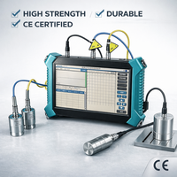 Detector Ultrasónico No Metálico para Pruebas de Concreto, Equipo de Inspección Completo