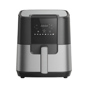 Nuova <span class=keywords><strong>Friggitrice</strong></span> <span class=keywords><strong>ad</strong></span> <span class=keywords><strong>Aria</strong></span> Digitale Elettrica da 5.4L 1500W con Circolazione a 360° dell'<span class=keywords><strong>Aria</strong></span> Calda, Cottura Sana Senza Olio, Elettrodomestico da Cucina - Product Image 1