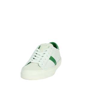 D.A.T.E. Zapatillas Donna W401-HL-VD-WG Blancas y Verdes de Lona, Calzado Moderno - Product Image 6