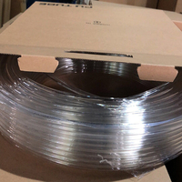 Tube transparent en PU PU0640-200C, 100 m par rouleau, 6x4 mm, 0-1 Mpa, tuyau de raccordement en polyuréthane plastique pour air/eau, RUICHEN, certifié RoHS, 3 ans de garantie