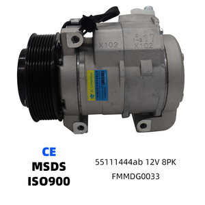 Compresor de Aire Acondicionado 55111444ab, Compresor de AC para Auto, Compresor de Aire Acondicionado para Coche, Bomba de Refrigeración A/C para Dodge Ram - Product Image 1