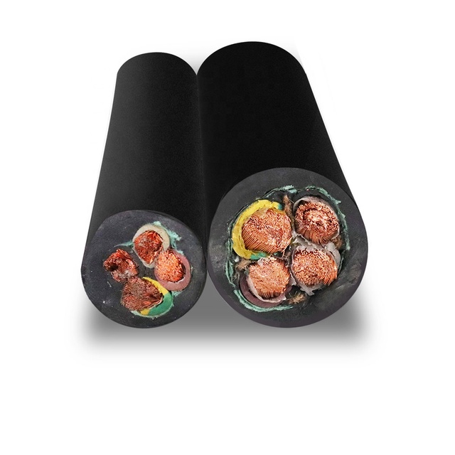 VDE Flexible Dc H05RR-F H05RN-F H07RN-F Rubber Power Cable