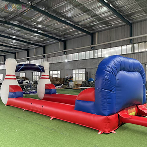 Simulateur <span class=keywords><strong>de</strong></span> bowling gonflable commercial en PVC pour jeux <span class=keywords><strong>de</strong></span> lancer sportifs en plein air, en bâche, à vendre - Product Image 3