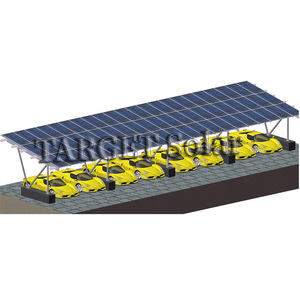 Cochera Fotovoltaica, Techo Solar para Estacionamiento, Estructura de Aleación de Aluminio, Tratamiento de Superficie Anodizado - Product Image 2