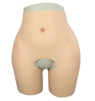 Culottes sexy en silicone pour femmes avec rehausseur de fesses réaliste, sous-vêtements grande taille, formes de poitrine, fesses artificielles en silicone