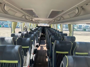 50-persoons Lederen Stoelen Passagiersbus Zk6117 Gebruikte Bussen En Touringcars Dieselmotor - Product Image 6