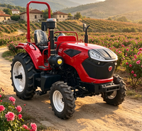 Équipement agricole multifonctionnel de pointe 120 CV 4x4 à grande puissance pour travaux lourds