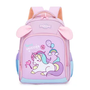 От 1 до 5 лет на заказ симпатичная стильная детская сумка с мультяшным принтом для мальчиков и девочек водонепроницаемый дышащий школьный рюкзак для детского сада детская школьная сумка