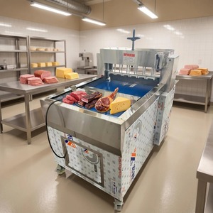 Máquina Cortadora Industrial para Fábrica de Alimentos, Trancheuse Industrielle para Carne - Product Image 4