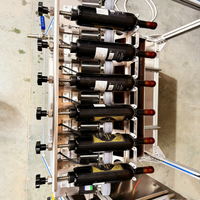 Machine de scellage automatique à la cire pour bouteilles de vin rouge et de spiritueux, prix usine, pour l'emballage