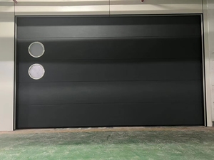 Hệ thống cửa nhà để xe hiện đại với chống trộm điều khiển từ xa nội thất hoàn thành bề mặt thép - Product Image 2