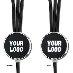 Universal Custom Glow Multi Phone Charger <b>Cable</b> Fast <b>Charging</b> Nylon <b>USB</b> 3 5 in 1 Led Light up Logo <b>Cable</b> for Promo Business Gift - Product Image 3