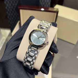 Reloj de Cuarzo de Lujo para Mujer, 30MM, Esfera Azul Hielo, Diseño Simple y Elegante, Venta al Por Mayor - Product Image 2