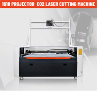 PMI Chaussure Supérieure Laser Cutter Cuir Supérieur Laser Machine De Découpe Projecteur Position pour Bois Papier Prend En Charge LAS DST DXF Graphique