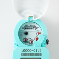 Medidor de agua inteligente económico con detección de fugas de IA-Función DE ALERTA básica, carcasa de PP, garantía de 1 año, MOQ 1000 piezas