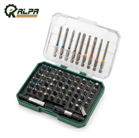 Boîte de rangement combinée manuelle pour outils - Ensemble de tournevis de bricolage de qualité industrielle de 71 pièces