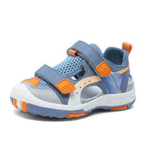 <span class=keywords><strong>Sandales</strong></span> d'été pour enfants respirant maille boucle fermeture caoutchouc anti-dérapant semelle souple chaussures de plage garçons Sport Style mode <span class=keywords><strong>sandales</strong></span> - Product Image 5