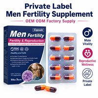 Complément de Fertilité Masculine à Marque Blanche pour la Vitalité et le Bien-être Reproductif – Capsules de Racine de Maca – Fournisseur OEM ODM