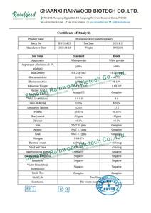 Acido Ialuronico Idrolizzato di Alta Qualità Certificato ISO, Acido Ialuronico Puro - Product Image 2