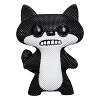 Jouet transfrontalier tendance en caoutchouc, monstre dentu, gadget anti-stress souple, figurine surprise, mignon-étrange, original