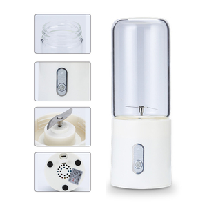 Xách tay USB có thể sạc lại <span class=keywords><strong>Mini</strong></span> Máy xay sinh tố & máy ép trái cây với lưỡi thép không gỉ cho On-The-Go sử dụng 2-in-1 trái cây máy ép trái cây - Product Image 2