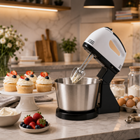 Mixeur de cuisine électrique 7 vitesses 100W, batteur à main pour œufs et crème, idéal pour la pâtisserie et la confection de gâteaux
