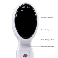 Masseur thermique portatif en tourmaline pour les méridiens, thérapie par chaleur infrarouge, machine relaxante pour les mains et le corps, utilisation domestique portable, recharge USB