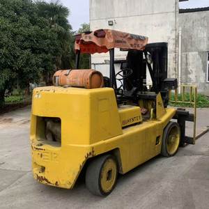 Used Hyster 7 Ton Diesel Forklift Cummins Engine 4x4 <b>Drive</b> Low Consumption High Efficiency 1 Year Warranty Two Stage Mast - Product Image 2