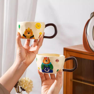 Taza de Cerámica con Diseño de Oso de Peluche, Linda y Creativa, para Niñas, con Asa Larga, 400 ml, Apta para Lavavajillas y Microondas, Ideal para Fiestas - Product Image 3