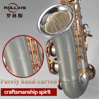 Manufacturer Wholesale Retail Eb Sax Professional High Grade Woodwind Instrument X6-II Silver-plated Craft Alto Saxophone