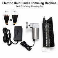 IRUIBEAUTY Machine de coupe et de nivellement des pointes pour extensions capillaires, outil professionnel pour usine d'extensions de perruques