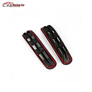 Couverture de panneau de climatisation avant en plastique de haute qualité, aspect carbone, accessoires intérieurs adaptés à la <span class=keywords><strong>Ford</strong></span> <span class=keywords><strong>Focus</strong></span> <span class=keywords><strong>2022</strong></span> - Product Image 3