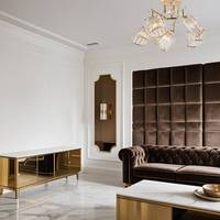 Lustre en cristal, fer doré, design simple et moderne, cristal K9 de qualité supérieure, LED blanc chaud 3500K, 50000 heures, certifié CE, contemporain