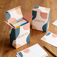 Boîtes d'emballage personnalisées en carton rigide kraft gaufré, réutilisables, pour cosmétiques, soins de la peau, savons, cadres photo (recyclables)