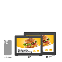 Tablette Android 11 de 10,1 pouces de type L RK3568, écran tactile pour affichage numérique, 2+16 Go en option, pour service client bancaire, NFC, Nouveauté