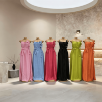 Robe d'été africaine décontractée et élégante à bretelles imprimée en 3D pour femme – Prix de gros
