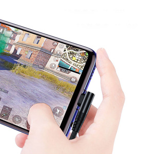 Cáp sạc chơi game góc vuông 9 độ USB sang Type C, cáp dữ liệu sạc bằng nylon bện cho PSP, MP3/MP4, đồng hồ thông minh - Product Image 5